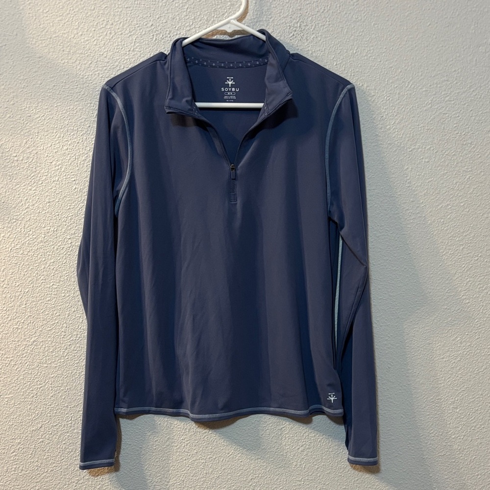 Soybu Midnight Blue Activewear Top